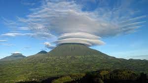 Virunga Mountains view