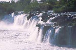 Ngonye Falls in Zambia