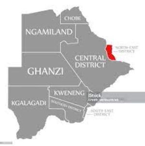 map of Ghanzi region